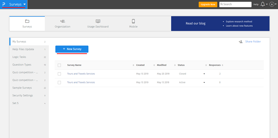 Survey Software Help Image