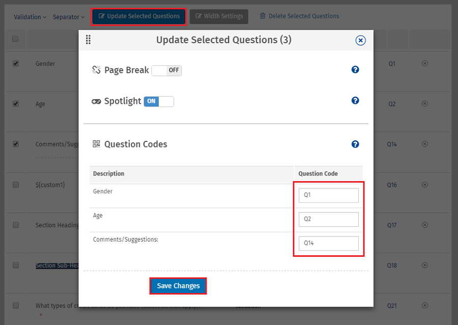 Survey Software Help Image